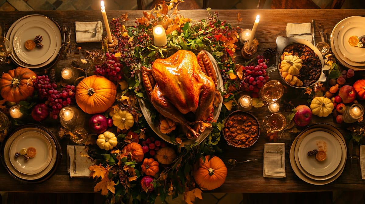 Thanksgiving Feast: Enjoying 1,500 Calories the Smart Way